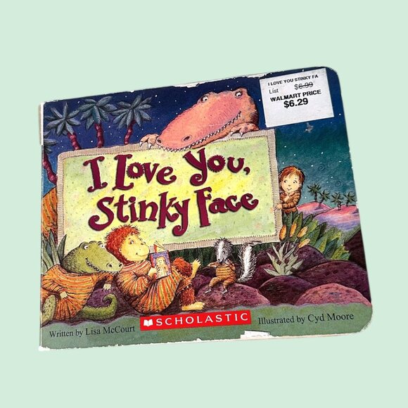 I love you stinky face board book - Picture 1 of 3